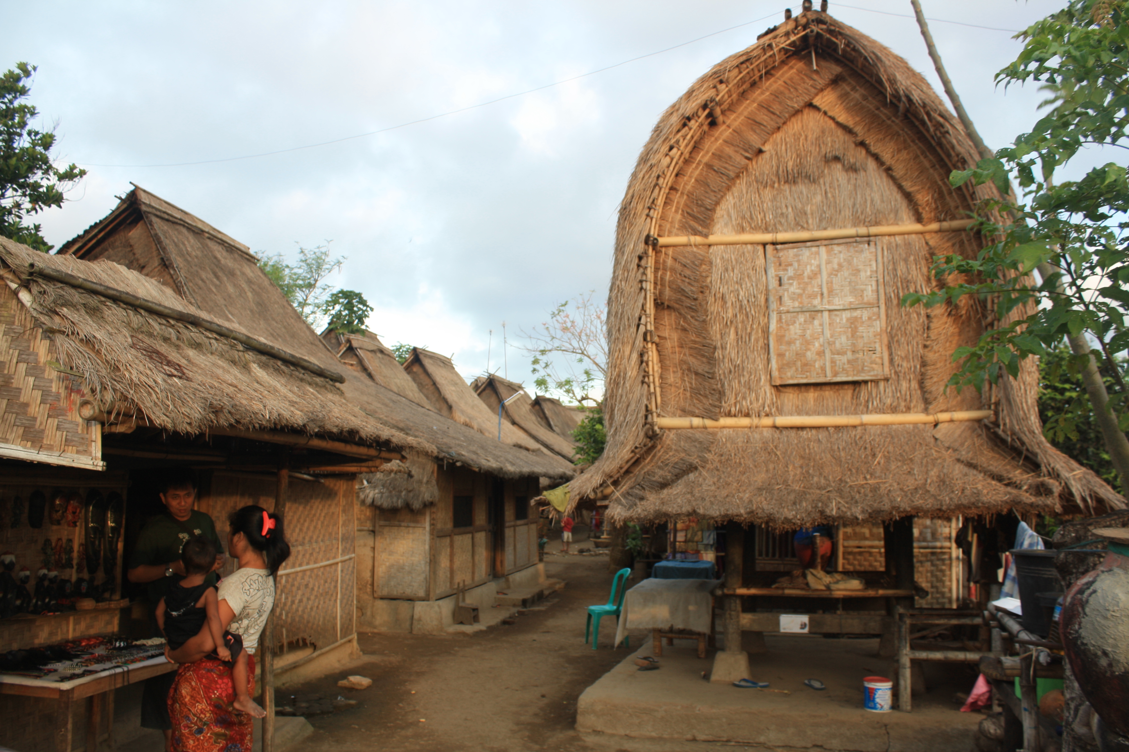 Denah Rumah Adat Lombok - Gontoh